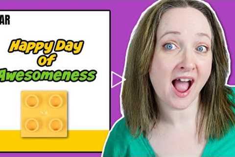 Happy Day of Awesomeness | Activities for Families and Kids