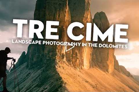 Epic Landscape Photography at Tre Cime di Lavaredo