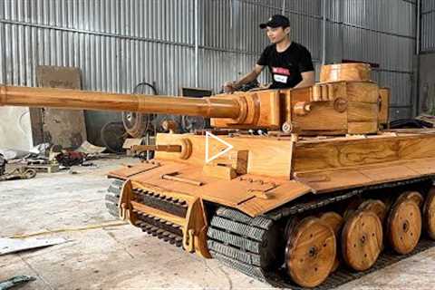 Dad Spends 3 Months Building His Son's Favorite Tank