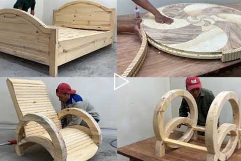 6 Amazing Curved Woodworking Design Projects Most Worth Watching - Unique Homemade Design Products