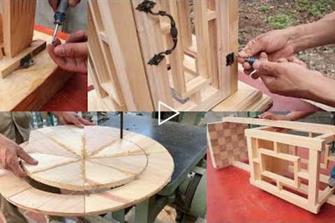 Ingenious Wood Recycling Skill From Waste Wood Creates Super Products // Amazing Woodworking Project