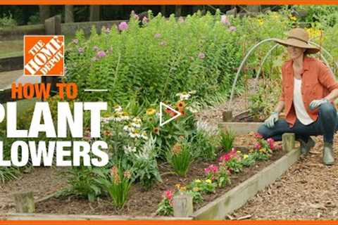 How to Plant Flowers | Gardening Tips and Projects | The Home Depot