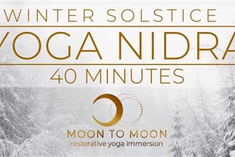 Winter Solstice Yoga Nidra - Day One