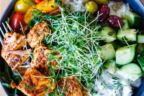 Greek Salmon Bowls