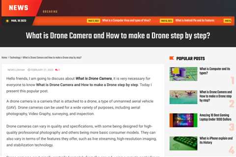 Unveiling the Wonders of Drones: From Multi-rotors to 8K Cameras