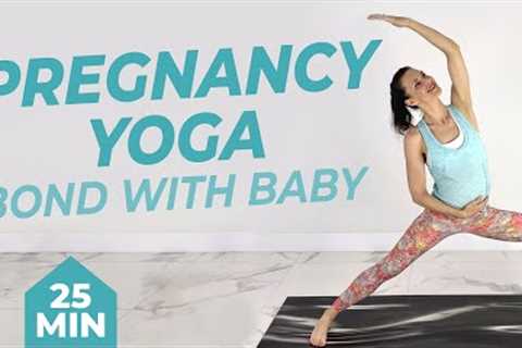 Pregnancy Yoga | Bond With Baby (First, Second, & Third Trimester Yoga)