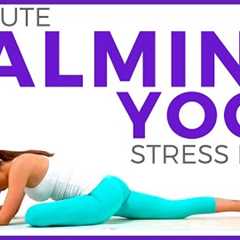 15 minute CALMING YOGA for Stress Relief and Anxiety