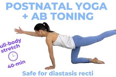 Postnatal Yoga with Postpartum Ab Workout