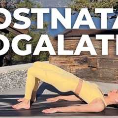 Postnatal Yogalates (20-Minute Postnatal Yoga + Pilates Fusion For Flat Tummy)