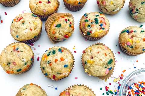 Funfetti Banana Muffins