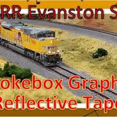 HO Scale Model Trains in Action - Smokebox Graphics Reflective Tape for Loco sills & Freight..