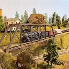 HO Scale model trains at the Lake County Model Railroad club