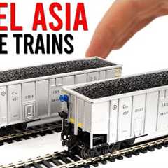 Are Chinese Model Trains Good? | ModelAsia Coal Wagons | Unboxing & Review