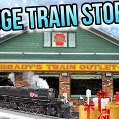 HUGE Model Train Store with CHRISTMAS Trains - Brady’s Train Outlet!