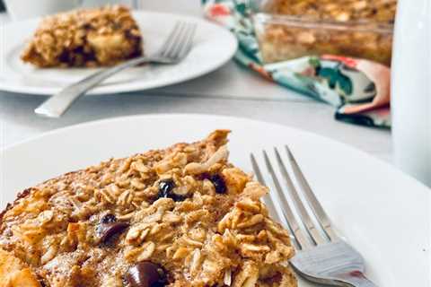 Apple Cinnamon Baked Oatmeal