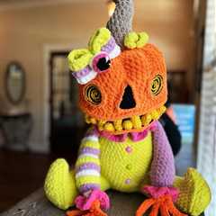 A Perfectly Twisted Jack & Jill Amigurumi, ‘Tis The Season For Spooky Crochet