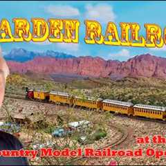 Three Garden Railroads at the Color Country Model Railroad Open House