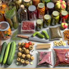 Cutting Waste: Effective Food Preservation Tips