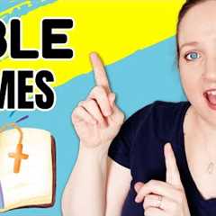 LAST MINUTE Easy Bible Games (minimal to no supplies required)
