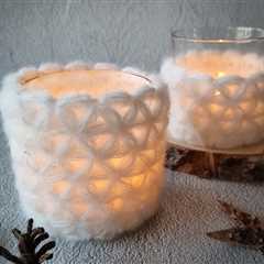 Jasmine Stitch Candle Cozy Pattern For Crocheters … Say Hello To This Versatile Gift!