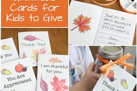 Printable Gratitude Cards {Kids Thanksgiving Activity}