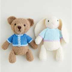Bear And Bunny Easter Knitting Pattern