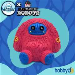 hobbyDB x Abominable Toys x Handmade by Robots Exclusive! Blacklight Chomp!