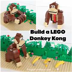 Build Donkey Kong with LEGO Bricks