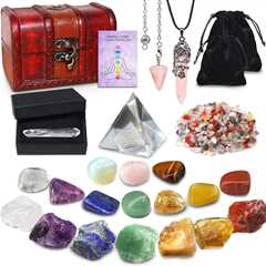 23PCS Natural Crystals and Healing Stones Set Review