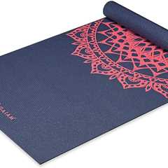 Gaiam Print Yoga Mat Review