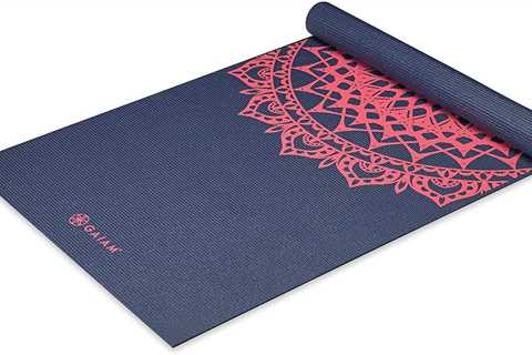 Gaiam Print Yoga Mat Review