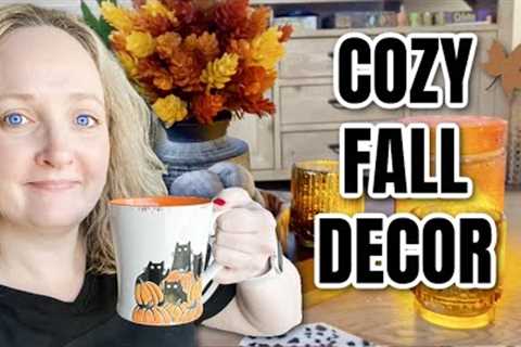 COZY 🍂 Fall Home Decor Tour (Vlog?) 🍁🍄