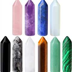 QINJIEJIE 10 PCS Healing Crystals Wands Review: Energy Harmony!