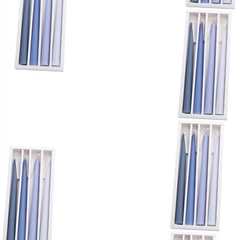 Ciieeo 24 Pcs Scented Taper Candles - Elegant Indoor & Outdoor Decor
