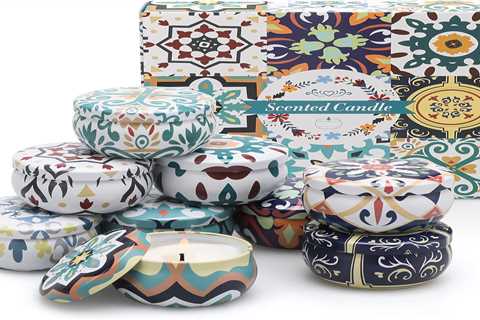 Indulge in Serenity: 9-Pack Scented Candles Gift Set for Women - Perfect for Holidays & Special..
